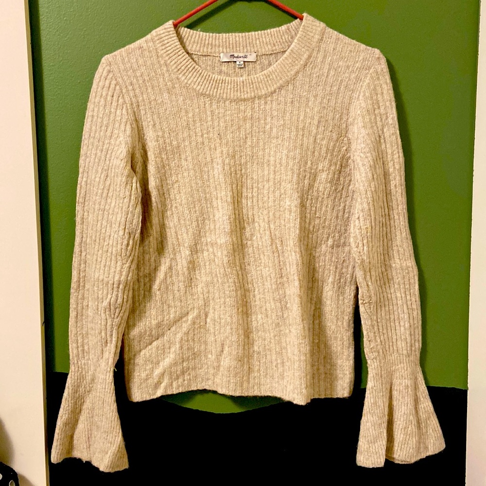 MADEWELL - Sweater with Bell Sleeves